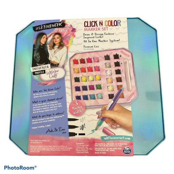 Inkfluencer Click n Color Marker Set.  Tik Tok - Picture 2 of 4